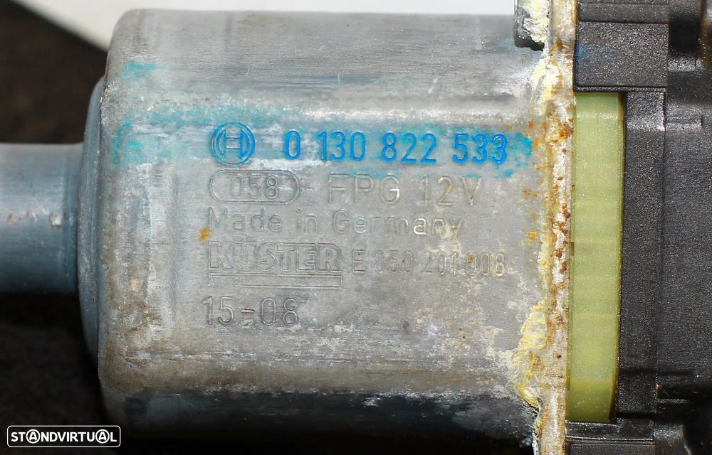 MOTOR ELEVATÓRIO DO VIDRO TRASEIRO DIREITO VW POLO - 4