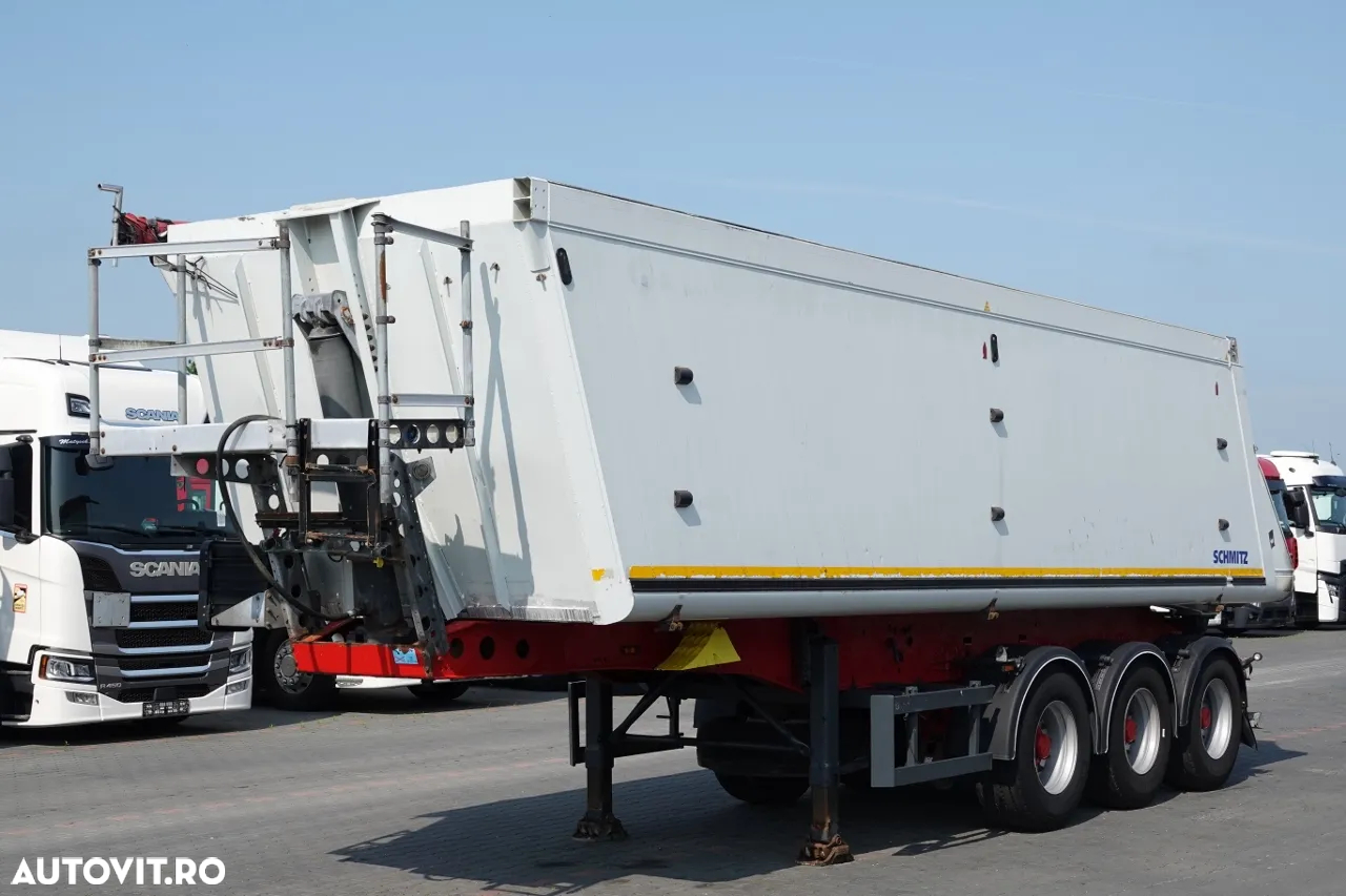 Schmitz Cargobull 40 M3 BASCULATOR / CAMION ALUMINIU / AXIE LIFTATOR / SAF / IMPORTAT - 3