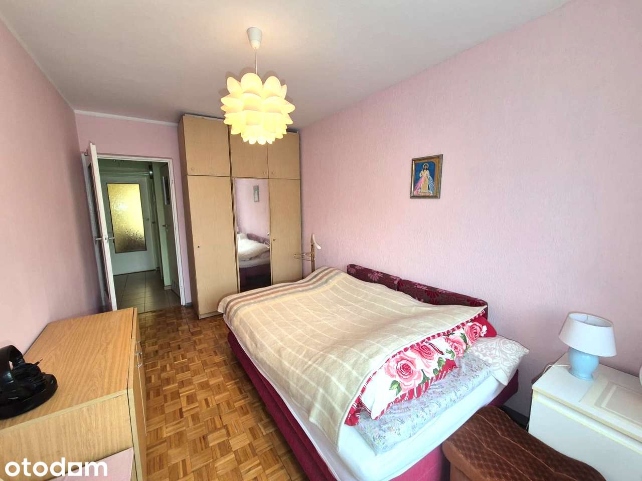 60m2- 3 pokoje, os. Binków, loggia z widokiem na zieleń - Pełny obrazek: 4/9