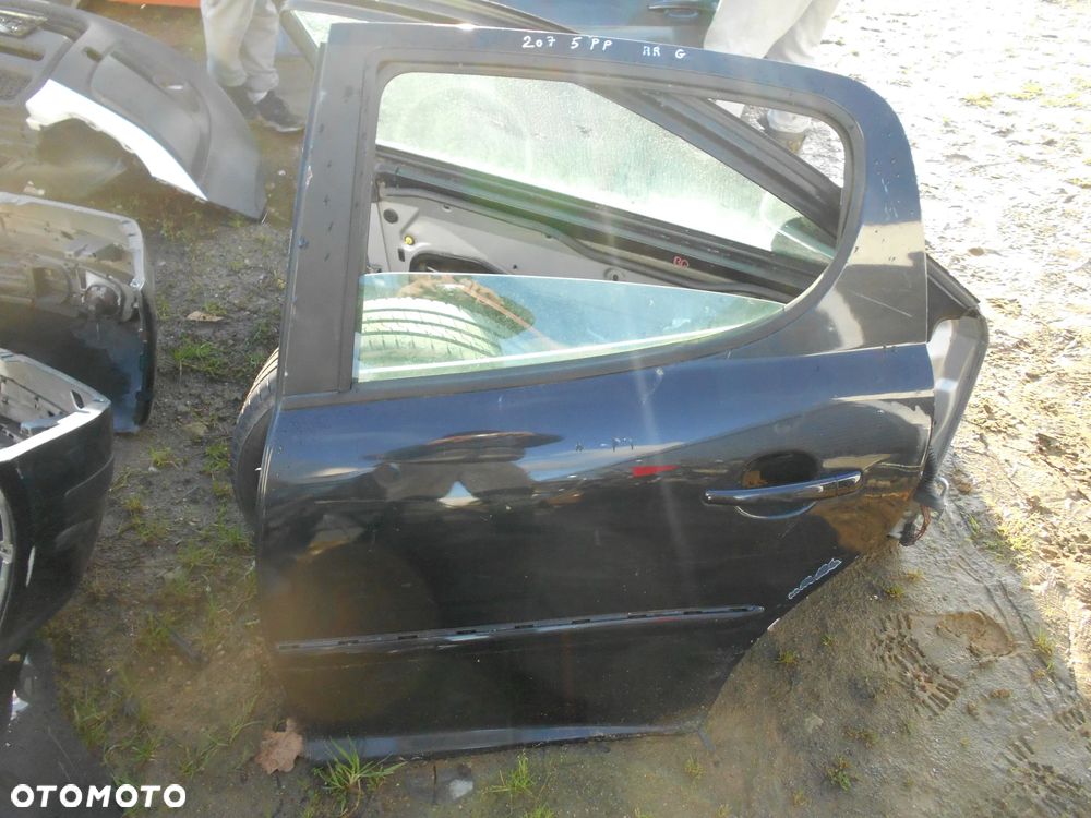 PEUGEOT 207 DRZWI LEWE TYŁ EUROPA