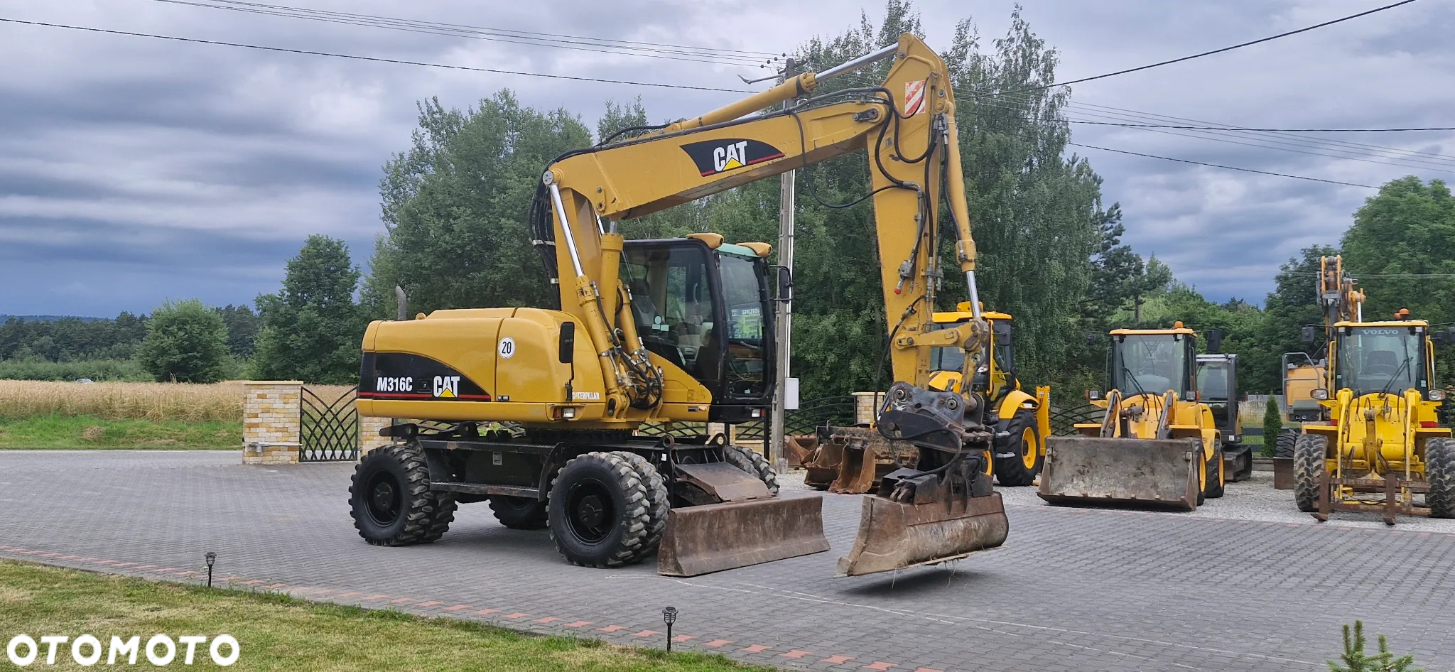 Caterpillar M316C/ Verachterr/ Klima/ - 8