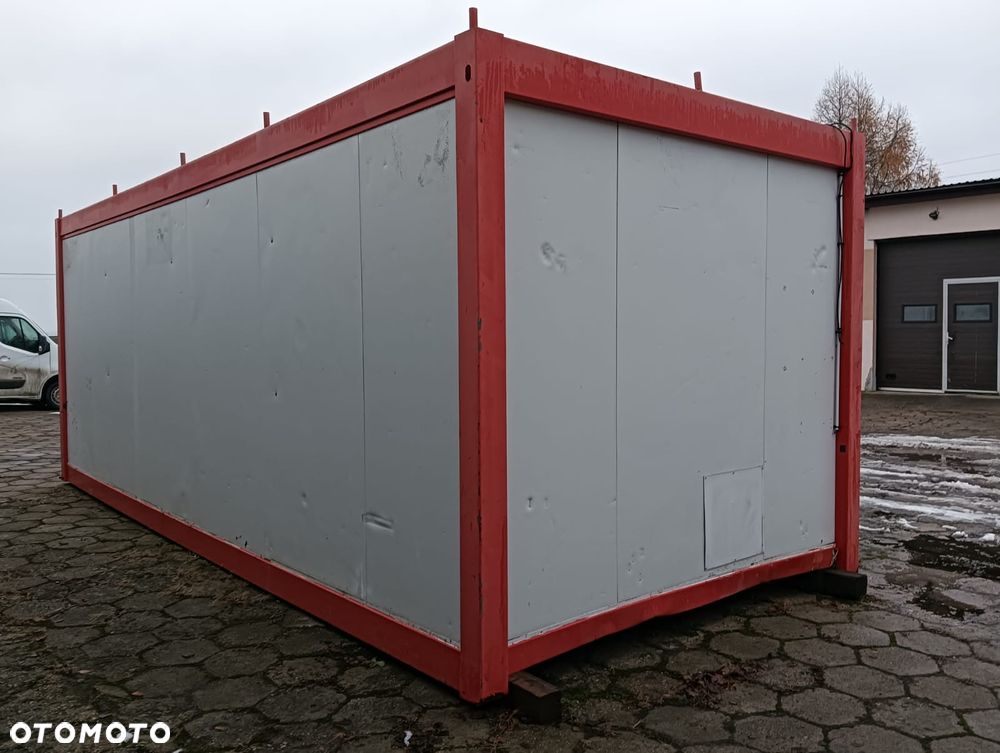 KONTENER BIUROWY MIESZKALNY HANDLOWY MAGAZYN PAWILON SOCJALNY 7.25x3m - 4