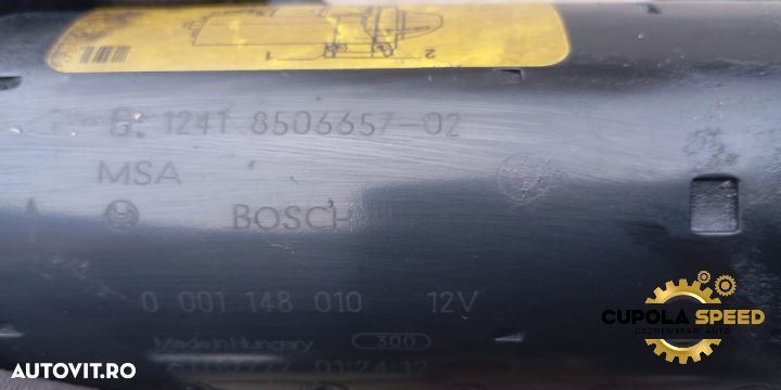 Electromotor 2.0D 184Cp 8506657-02 BMW X3 F25 [2010 - 2015] - 2