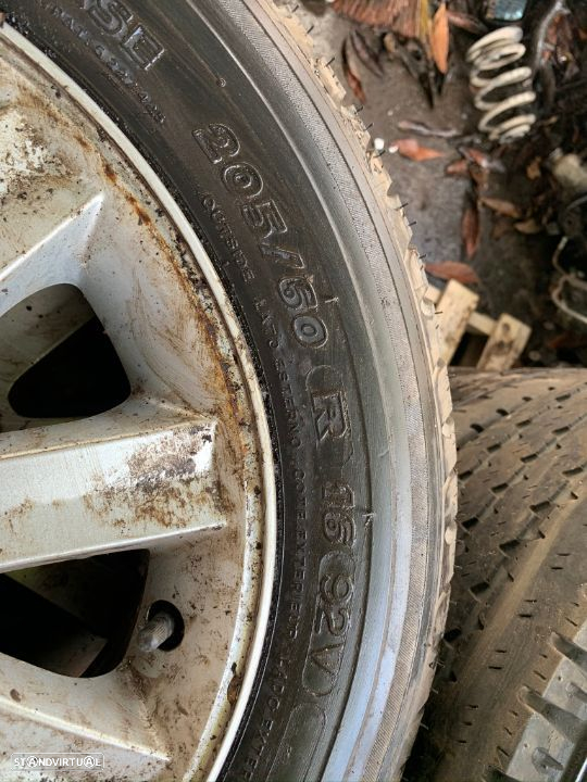 5 Jantes R16 5x100 com pneus 205/60/R16 - 9