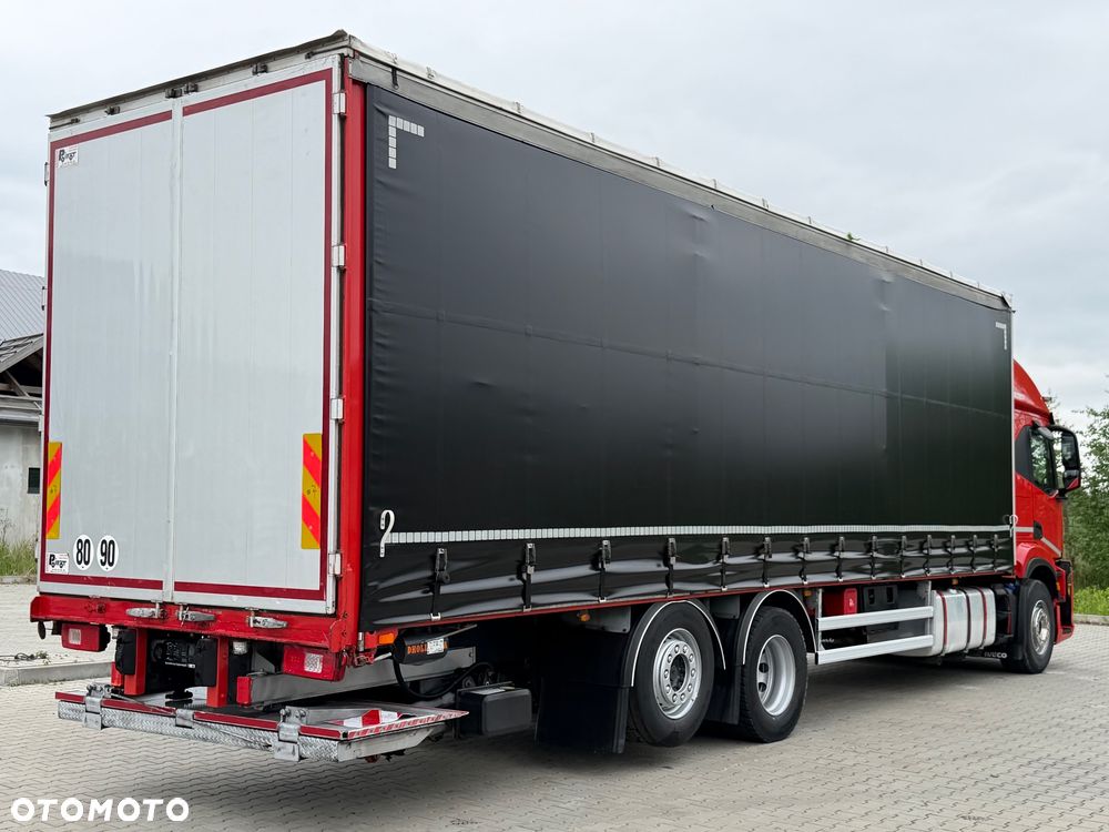 Iveco S-WAY 460 / FIRANKA / WINDA / 24 EUROPALETY / 6x2 / 3 OŚ PODNOSZONA I SKRĘTNA / SYPIALKA / AUTOMAT / 2021 ROK / SPROWADZONY - 3