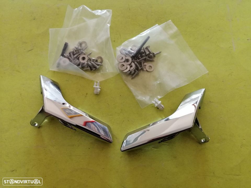 Puxadores cromados porta Mercedes Classe C W204 Novos - 2