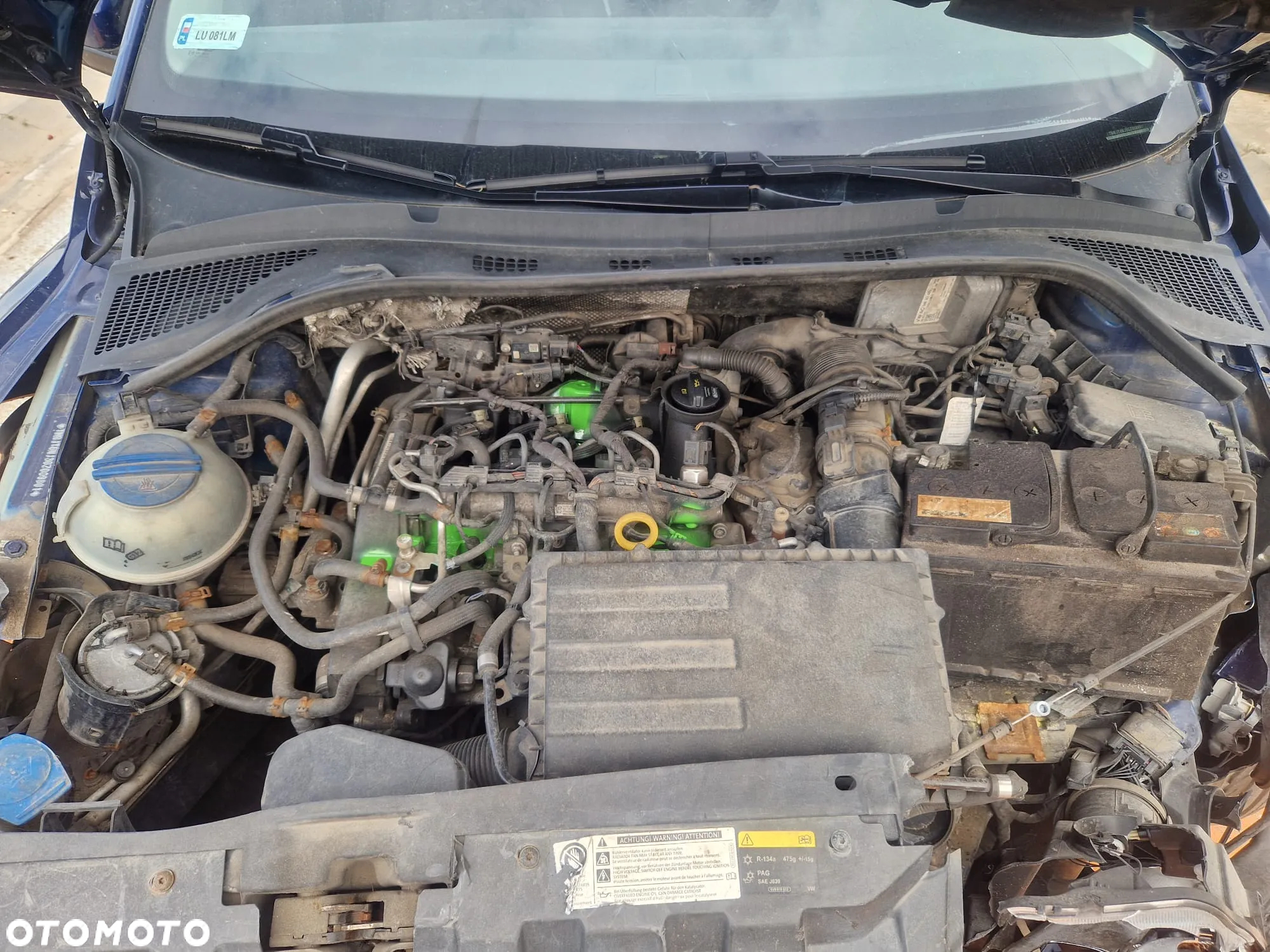 Skoda FABIA III Kombi 2014/10- Silnik 1.4 TDI CUTA 105KM/77kW LF5A na części drzwi klapa lampy - 4