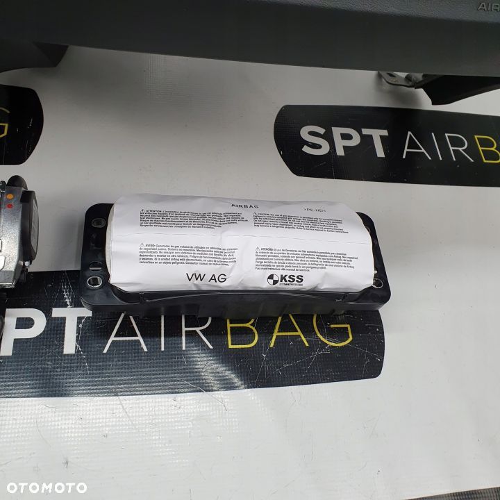AUDI TT 8S DESKA ROZDZIELCZA KONSOLA KOKPIT PULPIT PODUSZKI AIRBAG AIR BAG PASY KIT SET - 10