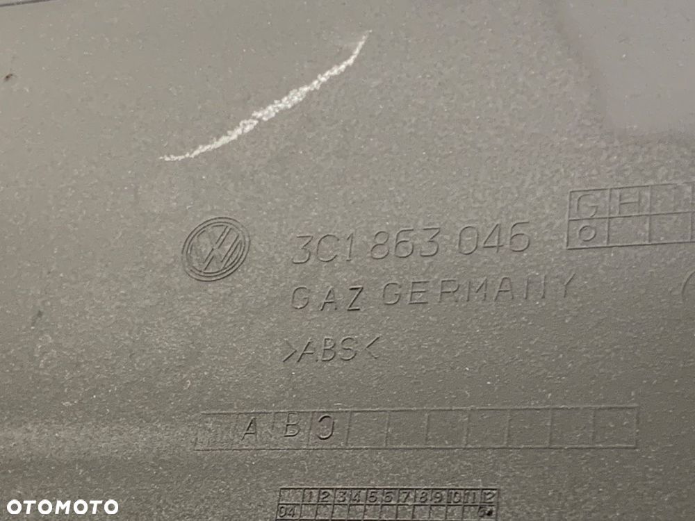 TUNEL ŚRODKOWY  VW PASSAT B7 Variant (365) 2010 - 2015 2.0 TDI 100 kW [136 KM] olej napędowy 2010 - 9