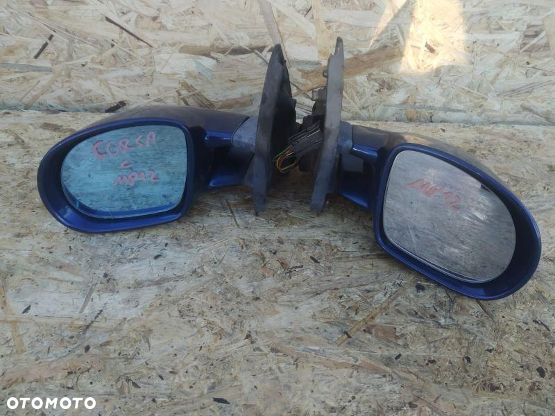 LUSTERKO LEWE PRAWE 2 SZT KOMPLET IRMSCHER OPEL CORSA C - 5