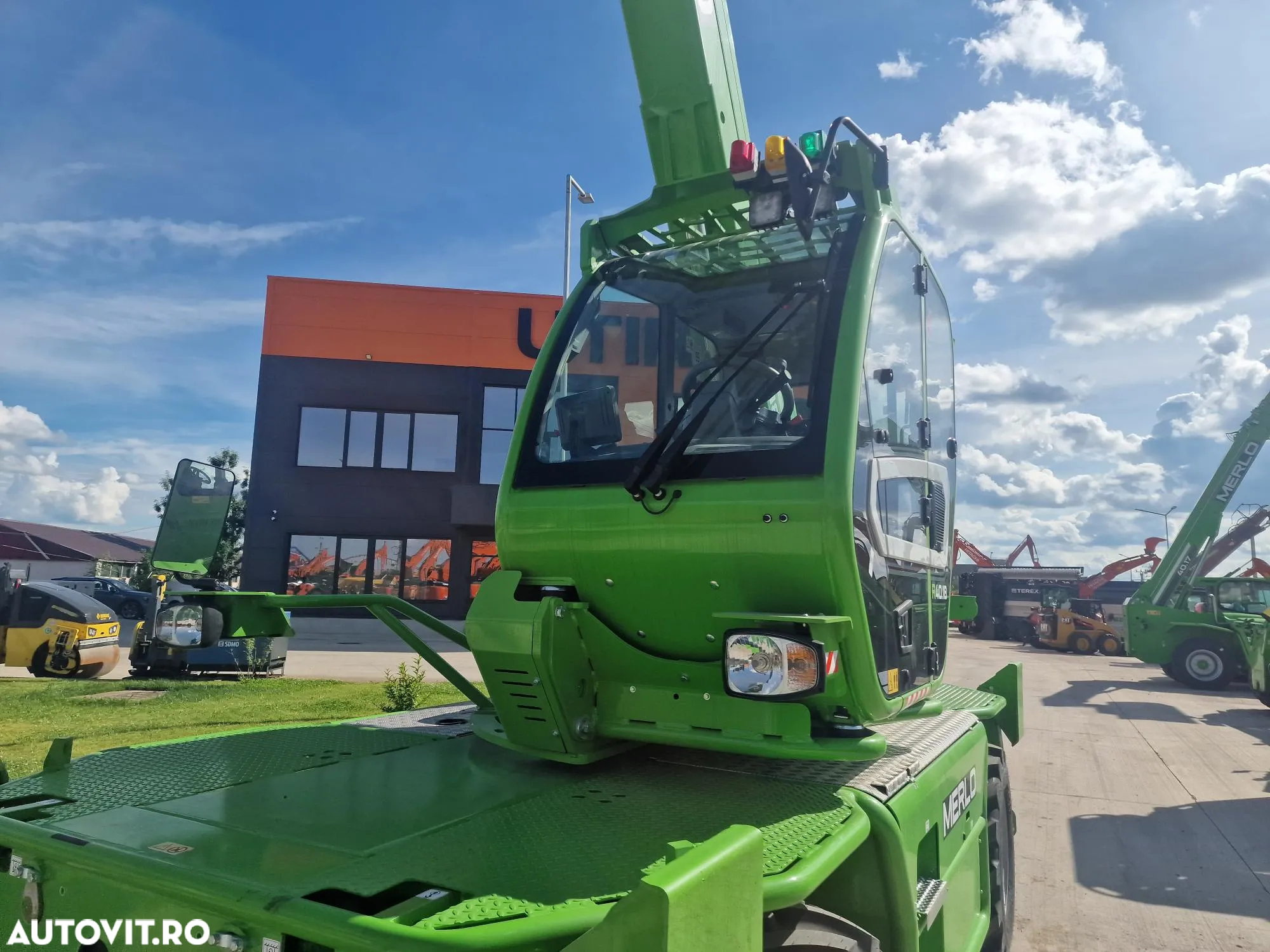 Merlo ROTO la 18m, Furci, cupa, AC, Cupla rapida, posibilitate leasing 5 ani, garantie 2 ani, nefolosit, produs in Italia-PROMOTIE 163.000 EUR+Tva - 23