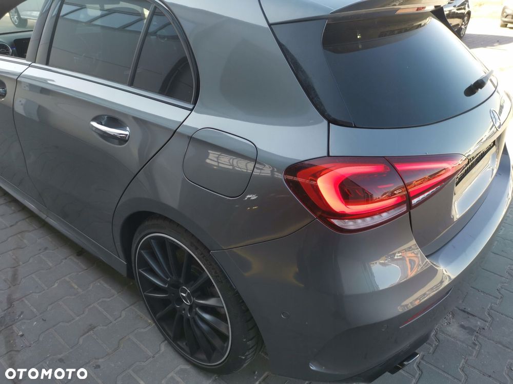 mercedes a klasa 177 w177 a35 amg zderzak tył kompletny kolor 787 6xpdc - 3