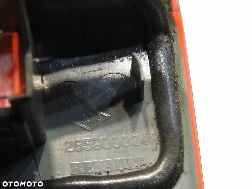 ŚWIATŁO STOP STOPU RENAULT SCENIC III 265900024R - 6