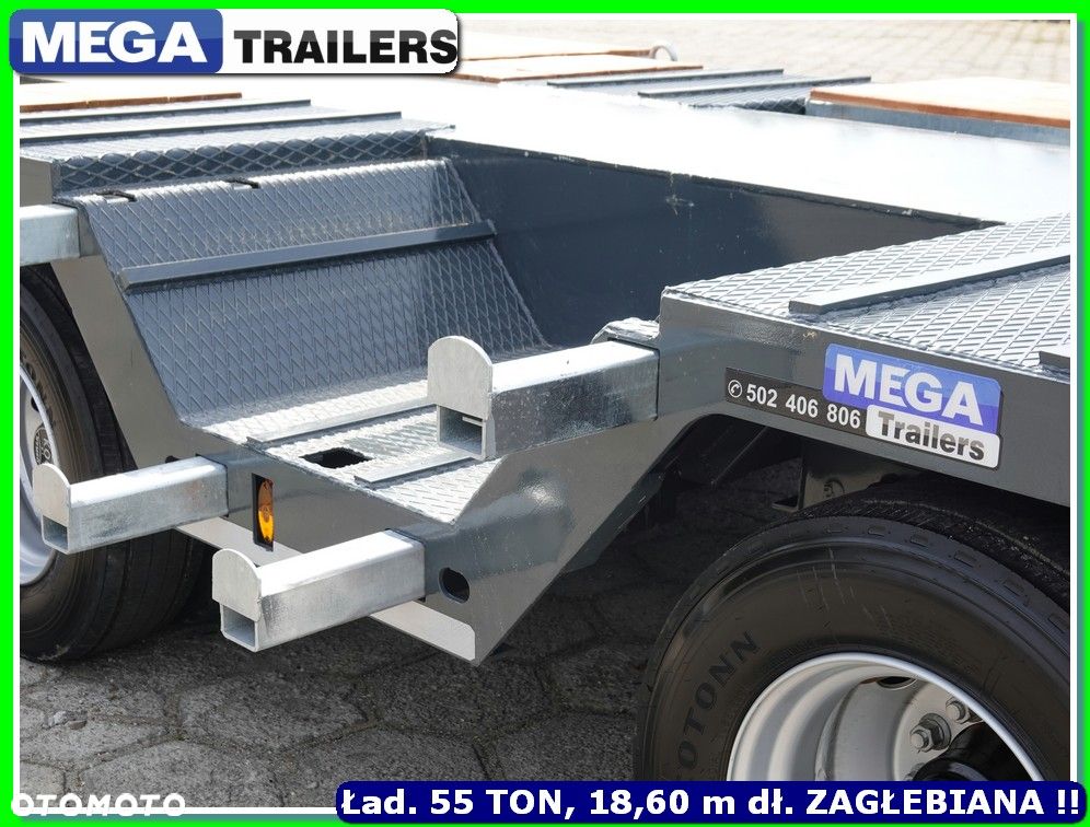 Inny LAWETA DMC 54 T, rozciągana 18,6 m, PTO, najazdy HYDRULICZNE !!! - 37