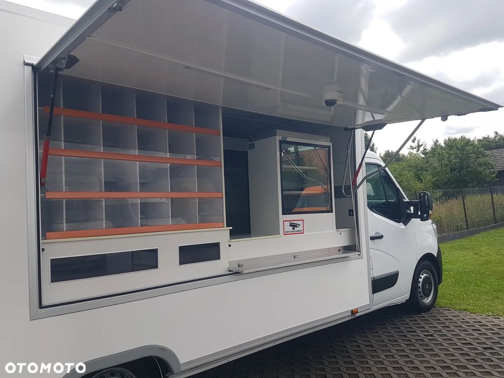 Renault MASTER SKLEP BAR FOODTRUCK KONTENER NISKOPODŁOGOWY AUTOSKLEP AGREGAT AC KLIMA DMC 3500KG - 18