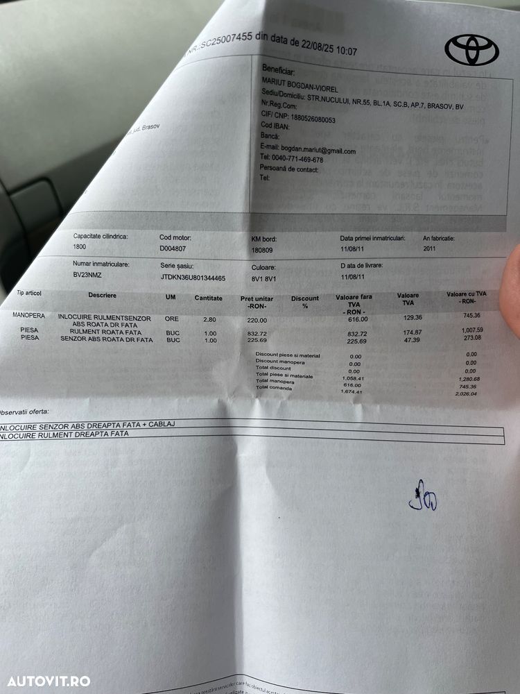 Toyota Prius (Hybrid) Comfort - 17