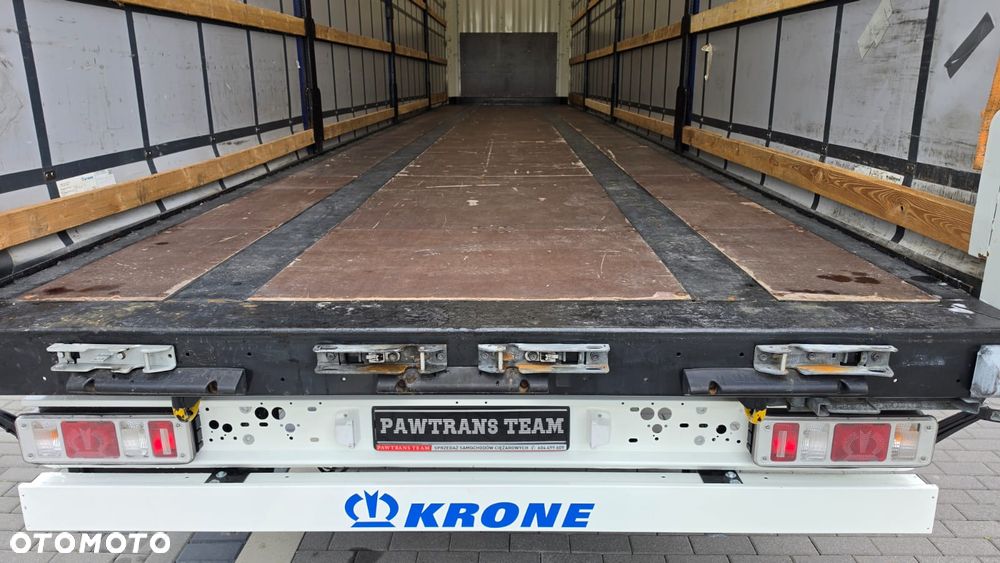 Krone NACZEPA///KRONE///2021///MEGA/// FIRANKA///DACH PODNOSZONY///OŚ PODNOSZONA///3 POZIOMY///STAN  BARDZO DOBRY - 18