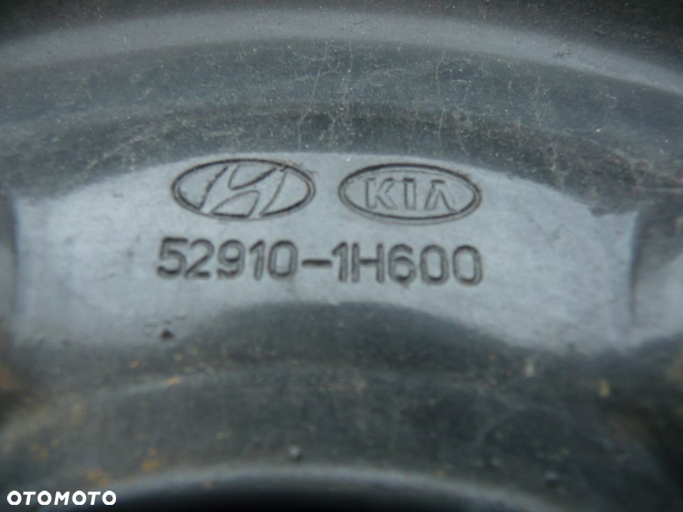 16” - felgi Oryginał: KIA / HYUNDAI - Sportage X-Ceed Sorento ProCeed Tucson i30 i40 ix35 ix55 -Stalowe 5x114,3 , r16 cali - fi-67 mm -- Koło ZAPASOWE Zapasówka dojazdowe - 5