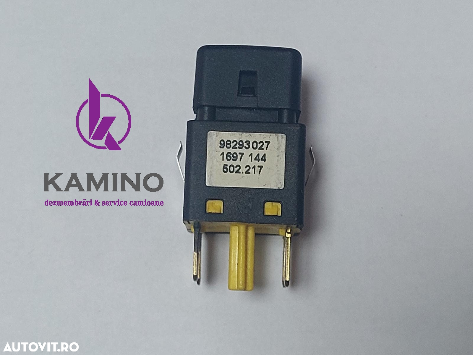 Buton control pornire rampa DAF CF - 1697144 - 2