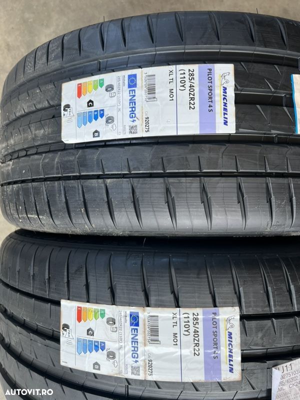 vând set anvelope 285/40/22-325/35/22 Michelin de vară noi - 2