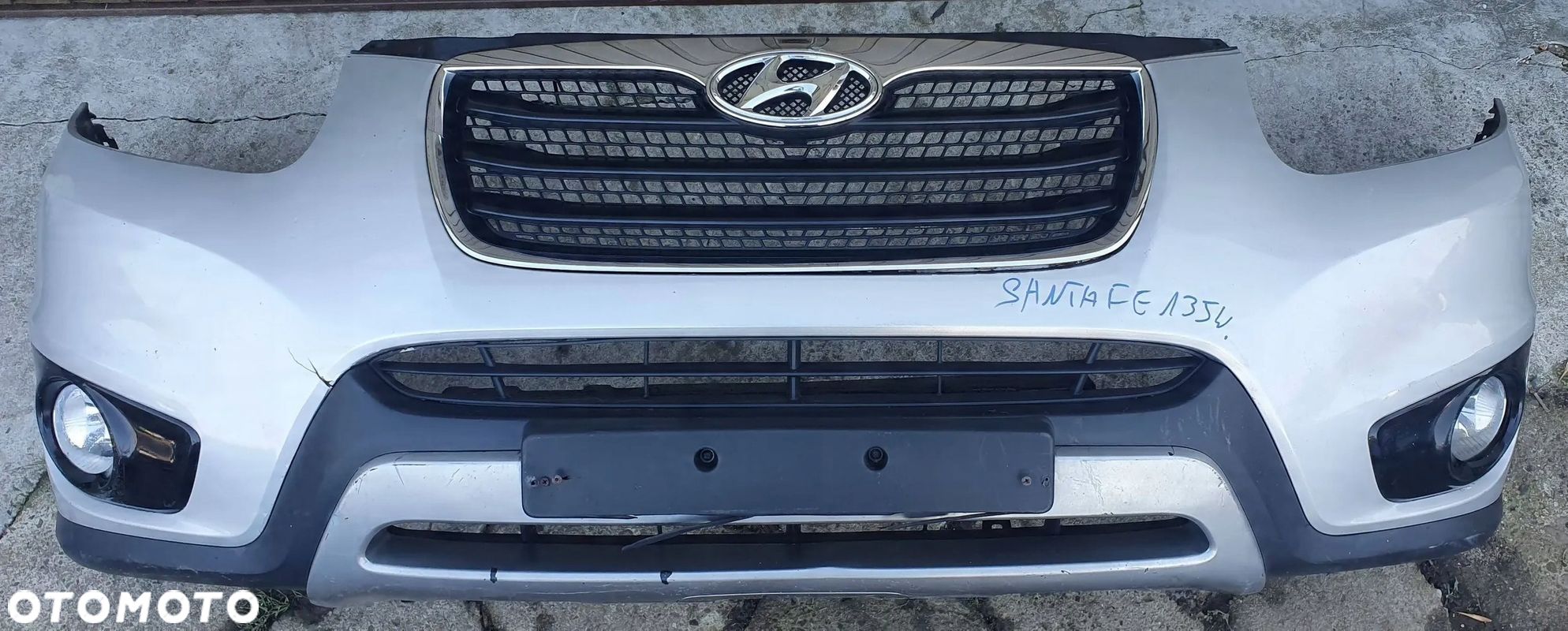 Hyundai Santa Fe 2 II lift 09-12 zderzak przedni przód $ - 1