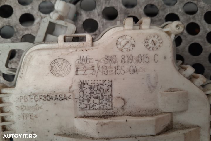 Broasca usa spate stanga 8K0839015C Audi A4 B8/8K [facelift] [2011 - - 2