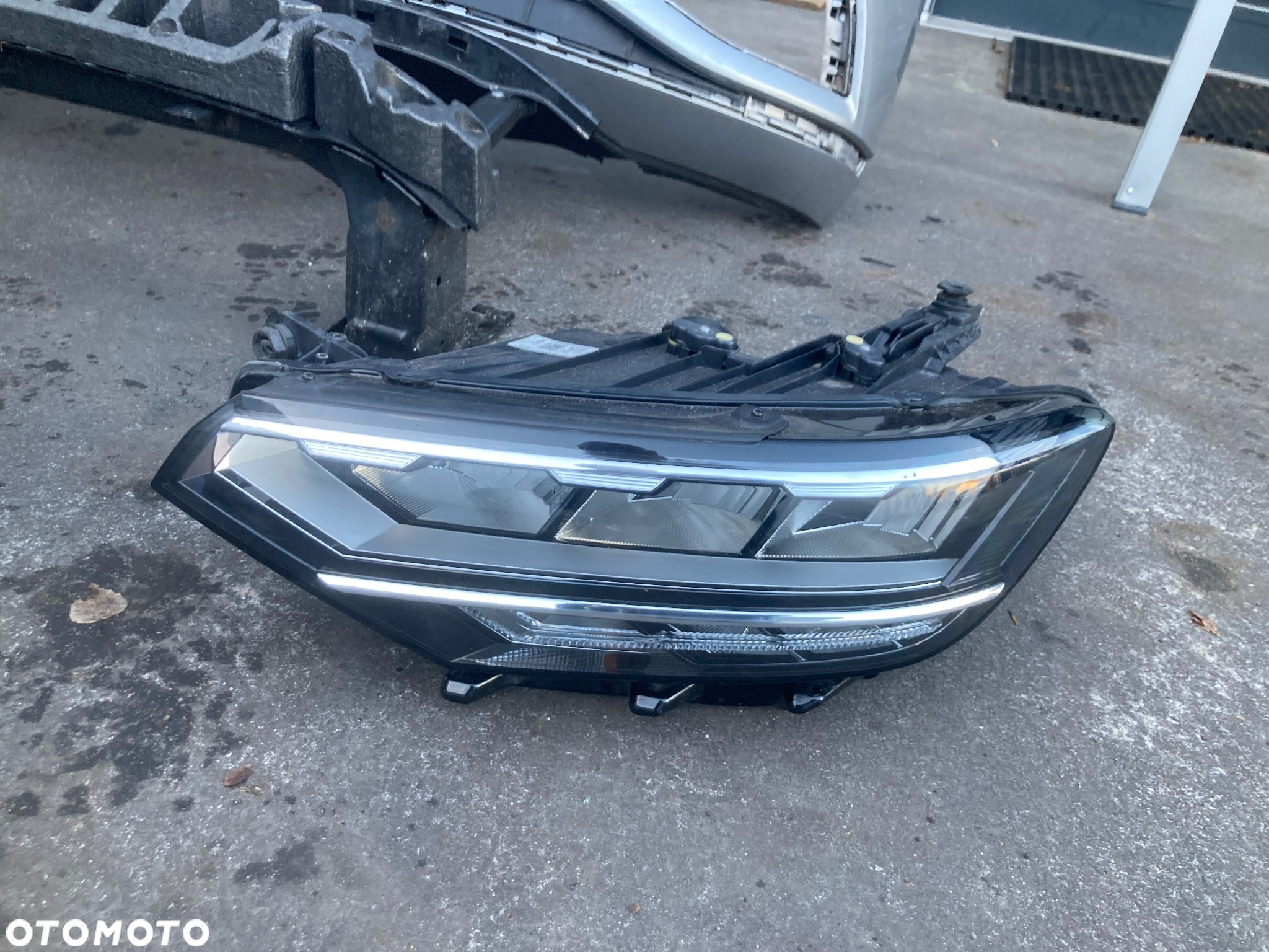VW VOLKSWAGEN PASSAT B8 ZDERZAK LAMPA LAMPY CHŁODNICE BELKA ZDERZAKA PRZÓD KOMPLETNY - 5
