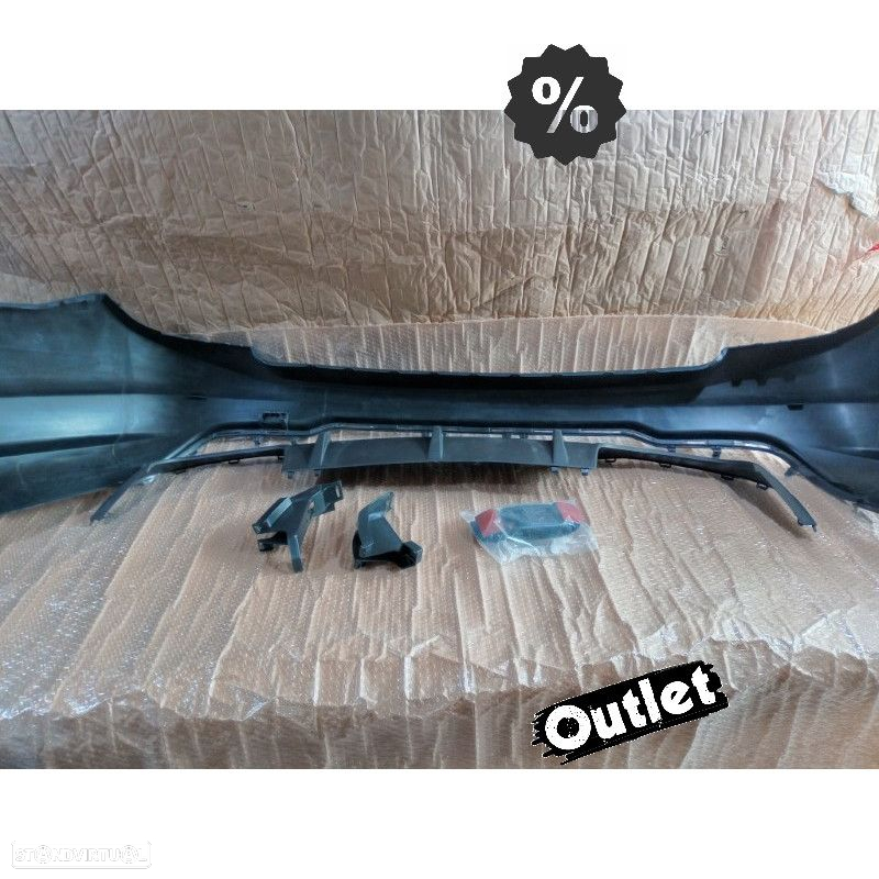 C020082C1 PARA-CHOQUES TRASEIRO MERCEDES CLASE C KOMBI W204 07-14 LOOK AMG - 3