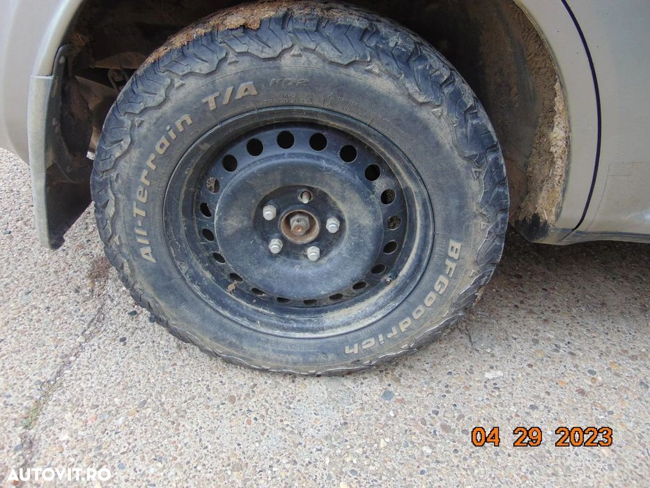 Jante Nissan X Trail t30 jante metal cu anvelope teren off road r16 ca - 3