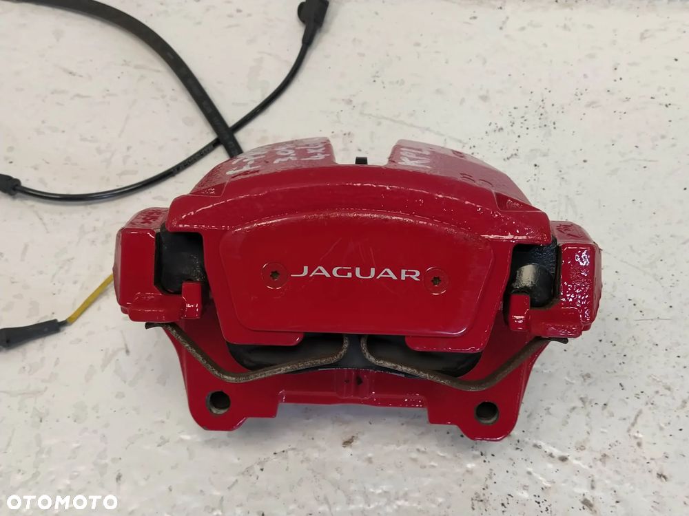 JAGUAR F-PACE X761 3.0 SC TARCZE PRZÓD ZACISKI HAMULCOWE PRZÓD PRZEDNIE TYŁ TYLNE PRAWA LEWA KOMPLET CZERWONE ORYGINAŁ - 9