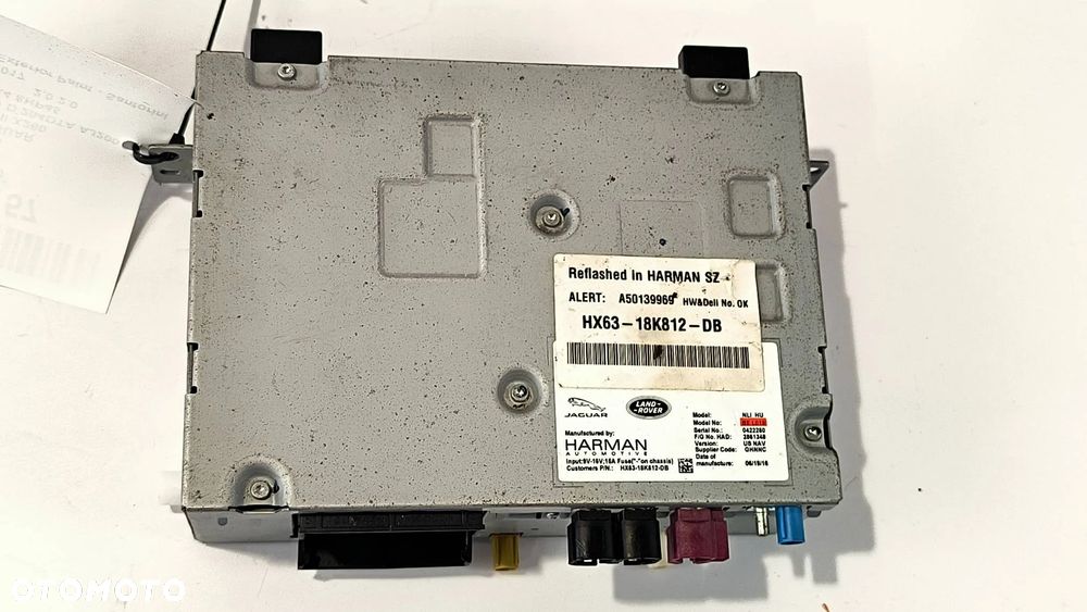 Radio HX63-18K812-DB Jaguar XF X260 2017 Sedan Diesel 132kW 1999cm³ - 2