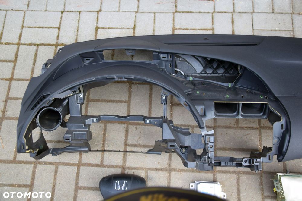 Honda Civic VIII UFO 06-11 Deska rozdzielcza konsola + poduszki airbag ORYGINAŁ EUROPA - 4