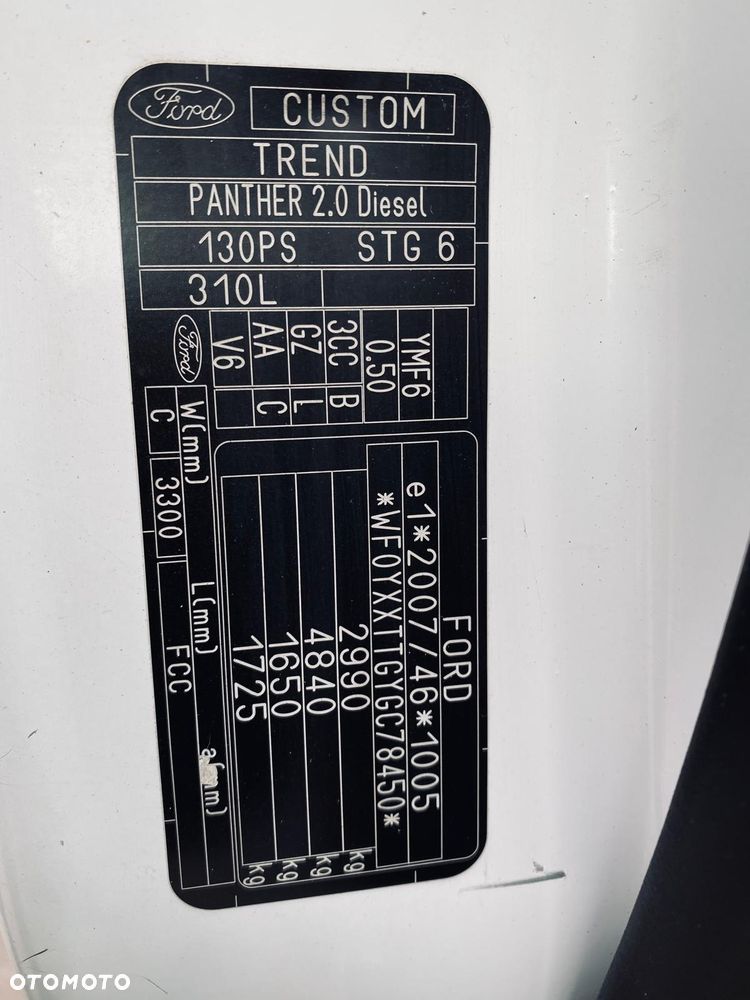 Ford TRANSIT CUSTOM - 37