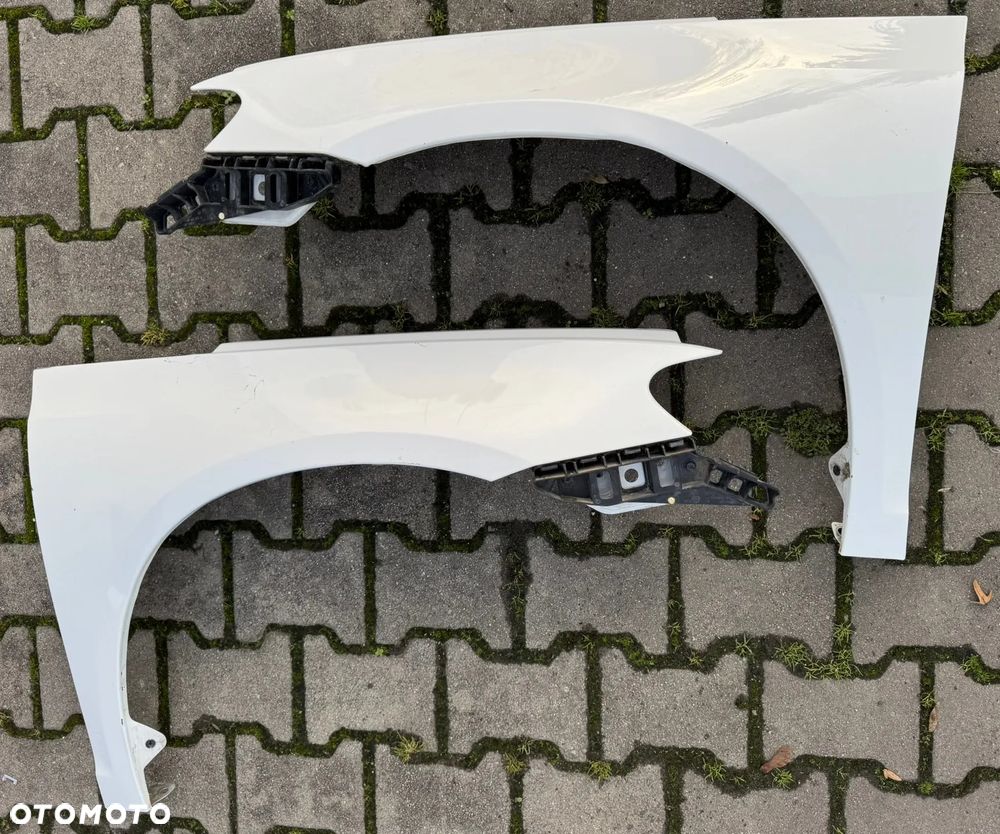 VW Scirocco 1K8 błotnik przód przedni prawy lewy biały - 4