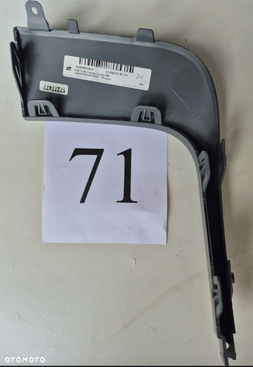 LISTWA ZDERZAKA PRZÓD PRAWA MINI F56 9450624 - 2