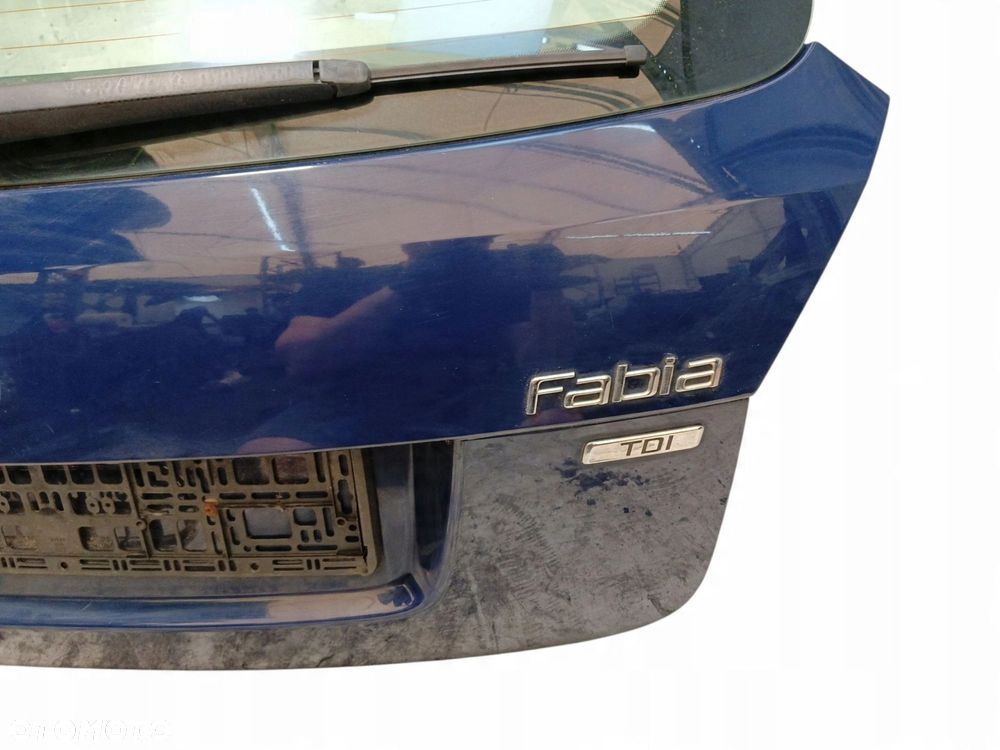 KLAPA BAGAŻNIKA SKODA FABIA II LIFT (2010-2014) 1.6 TDI 75KM - 6