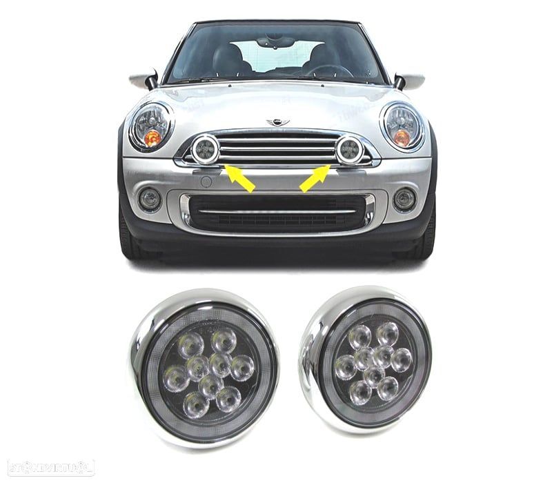 FAROIS NEVOEIRO LED ANGEL EYES PARA MINI - 1