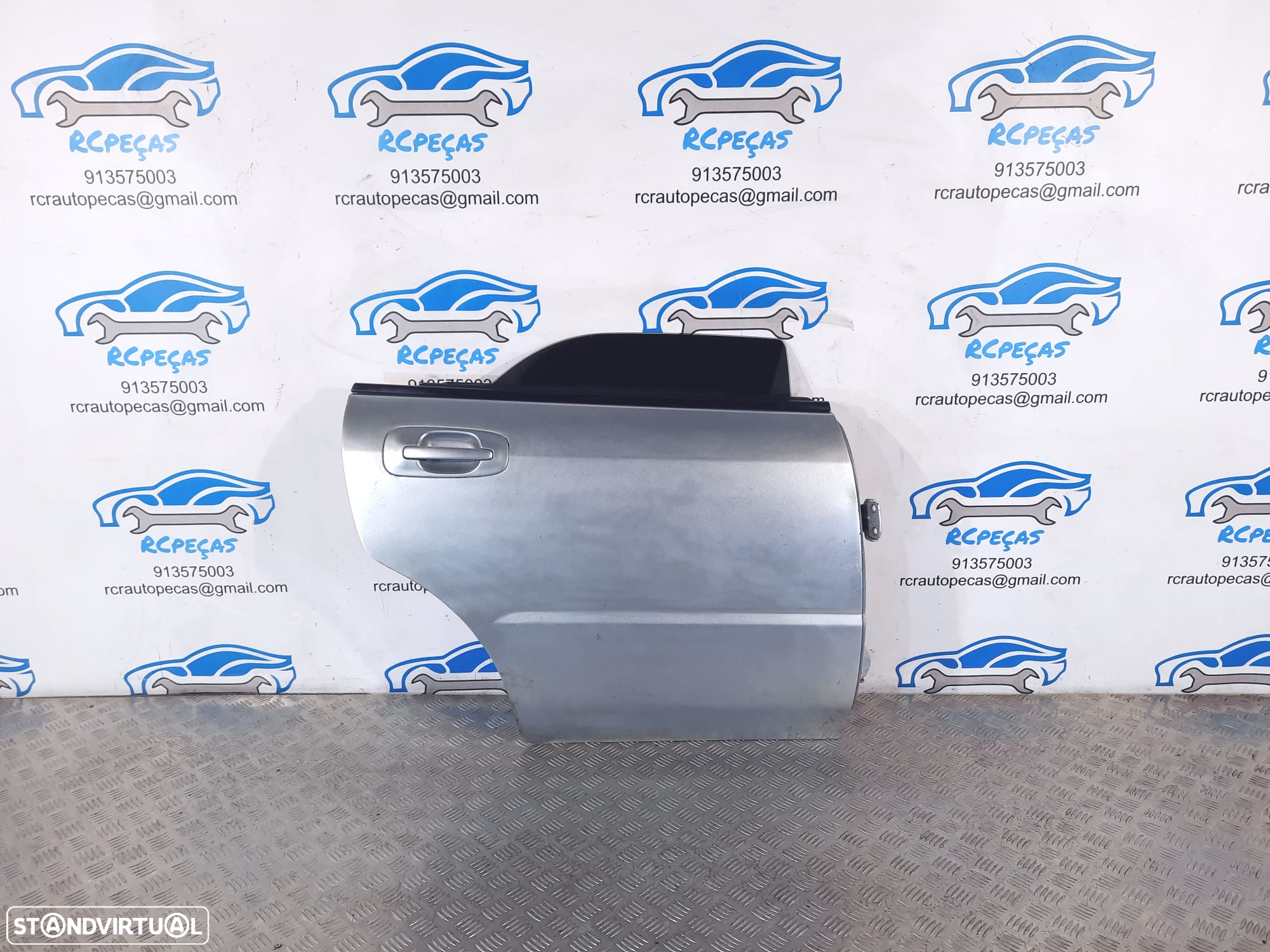 PORTA PORTAS TRASEIRA TRÁS DIREITA SUBARU IMPREZA II 2 MK2 GG GC GF FECHO ELEVADOR MOTOR PUXADOR VIDRO - 3