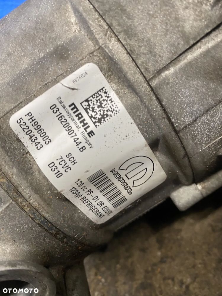 SPRĘŻARKA KOMPRESOR POMPA KLIMATYZACJI DUCATO 2.2 M-JET 2021-  ORYGINAŁ 52204343 PH996003 - 8