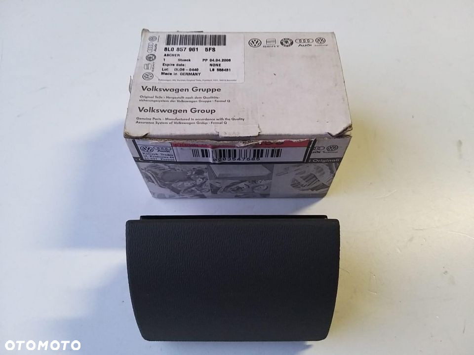 Popielniczka Audi A3 tylna szara 8L08579615FS - 2