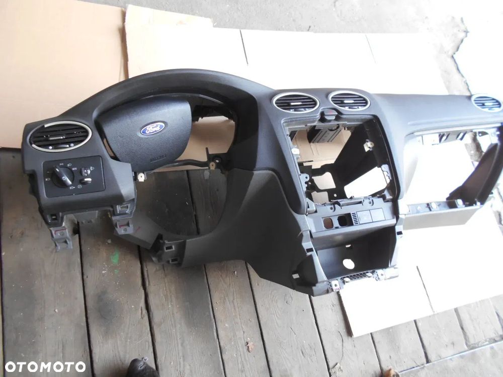 FORD FOCUS MK2 DESKA KONSOLA PODUSZKI W ORGINALE - 2