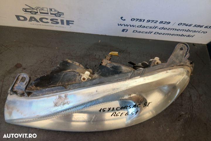 Far stanga Opel Corsa C [2000 - 2003] Hatchback 3-usi 1.2 MT (75 hp) - 3