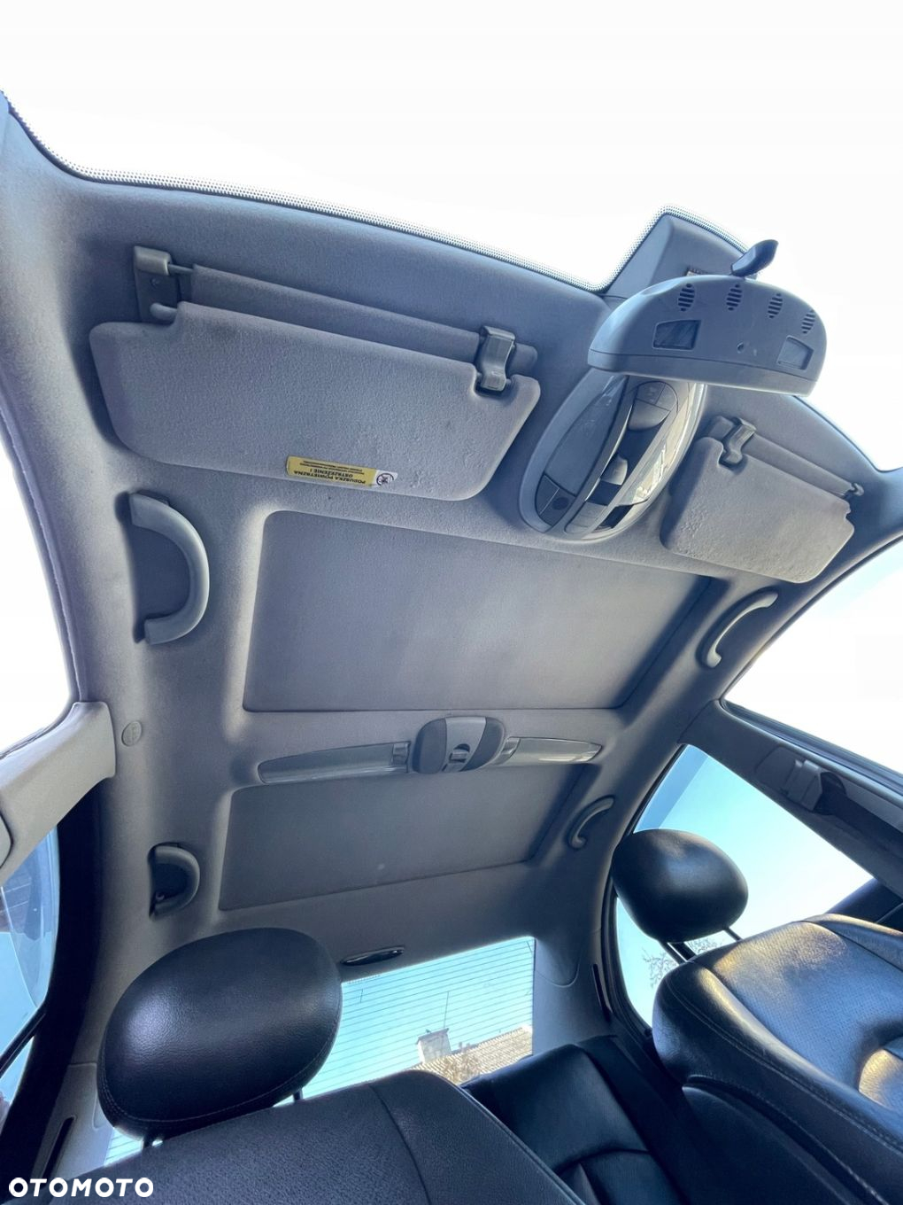 Dach szklany panorama solar podsufitka lampki Mercedes W211 SEDAN KPL BDB - 10