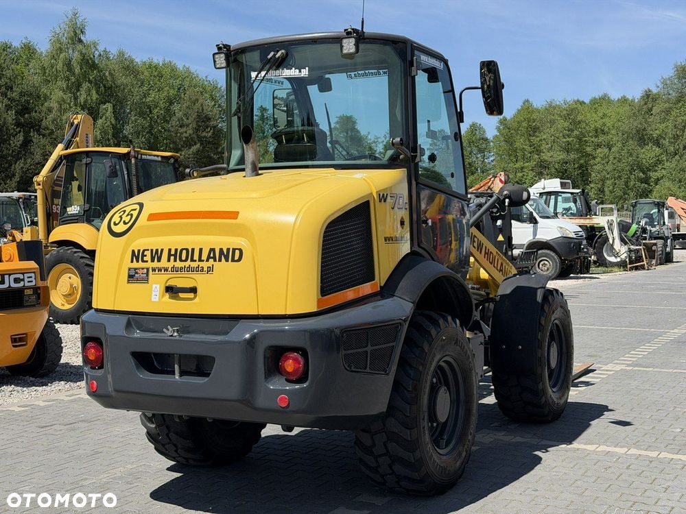 New Holland W70C Compact Widły + Łyżka Jak Nowa 1000 mth Klimatyzacja - 14