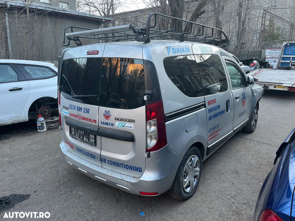 Dezmembrez Dacia Dokker 2018 1,5 DCI Euro6 55KW K9K-E6 gri