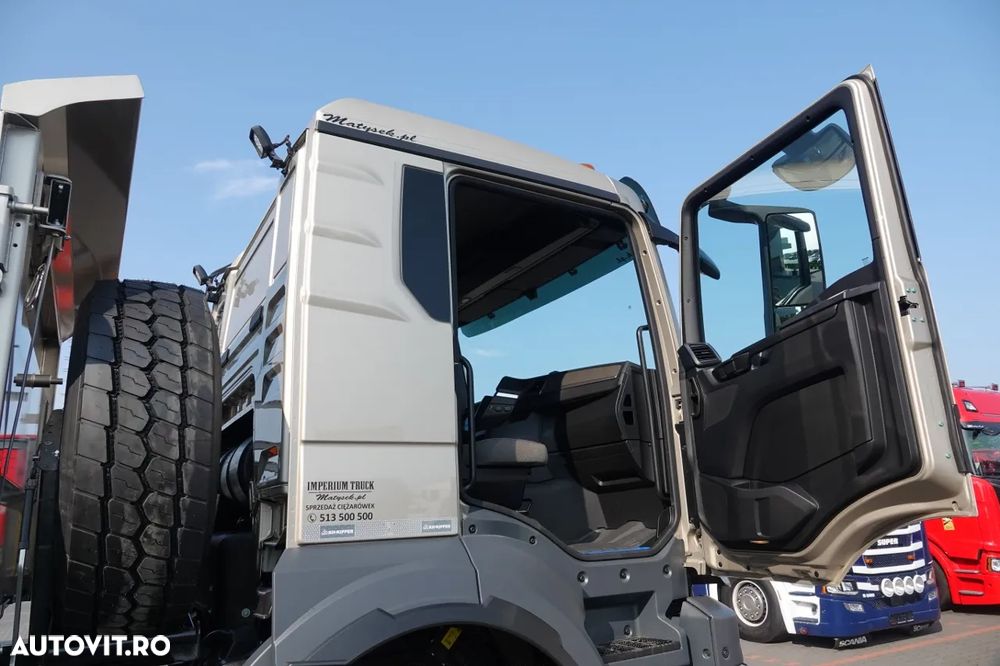 MAN TGS 41.480 / 8x6 / BASCULANĂ SPATE / MANUAL / NOU NOU / KH-KIPPER / - 37