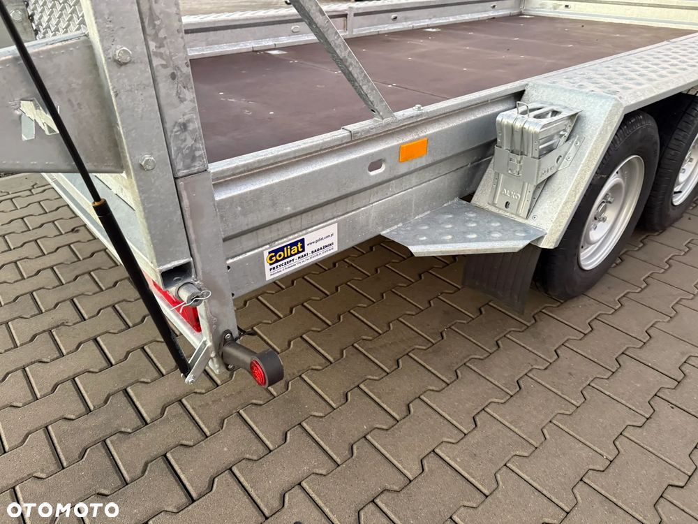 Niewiadów KOPARKA 3500kg pod minikoparki laweta przyczepa 3 osiowa - 9