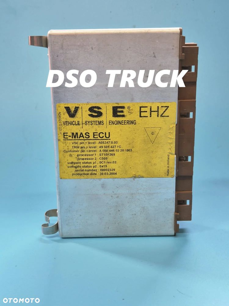 A0004460220 Sterownik Osi Skrętnej VSE EHZ E-MAS ECU Mercedes - 1