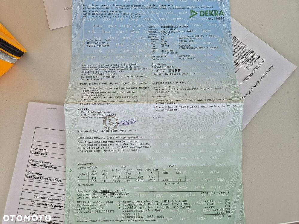 Skoda Octavia 2.0 TDI 4x4 DSG RS - 33