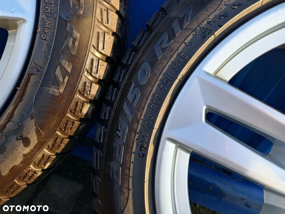 AUDI A3 A4 A5 A6 KOLA FELGI ALUFELGI OPONY ZIMA 225/50R17 SUPER STAN - 10